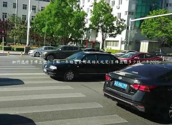 如何选择京牌出租？了解一年租金费用及相关规定(京牌出租多少钱一年2025)