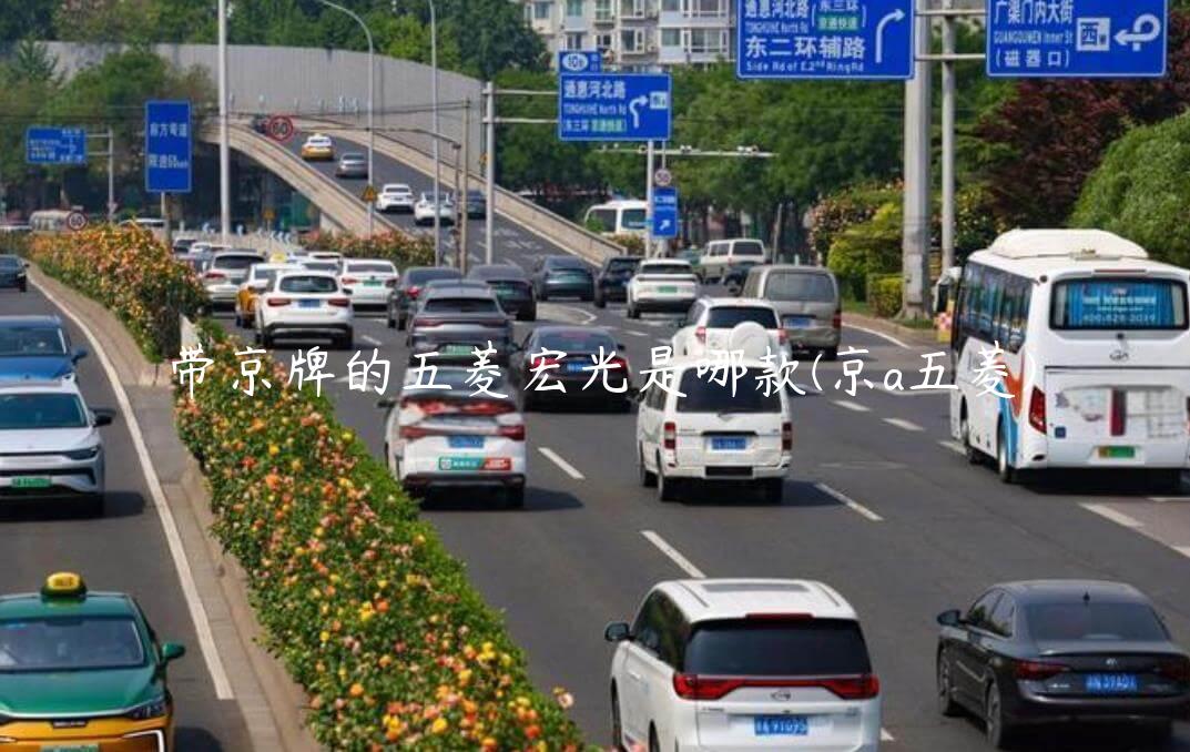 带京牌的五菱宏光是哪款(京a五菱)